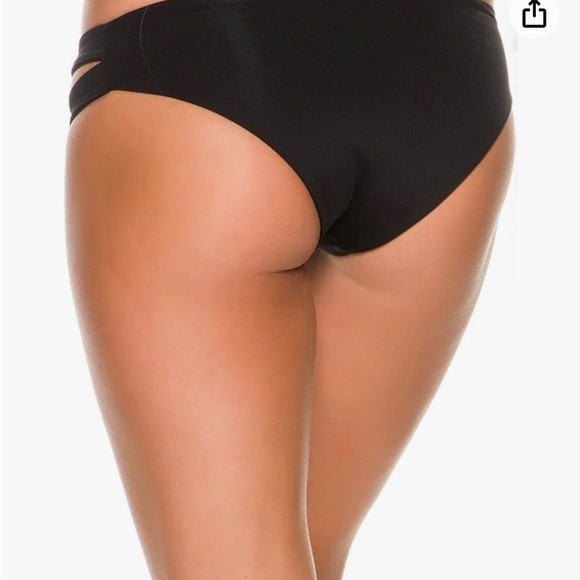 l*space Estrella Multicolor Hipster Bikini Bottom with cutouts Size S/M - Picture 5 of 5